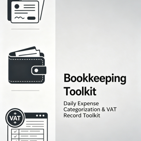 Daily Income and Expense Classification and VAT Recording Toolkit